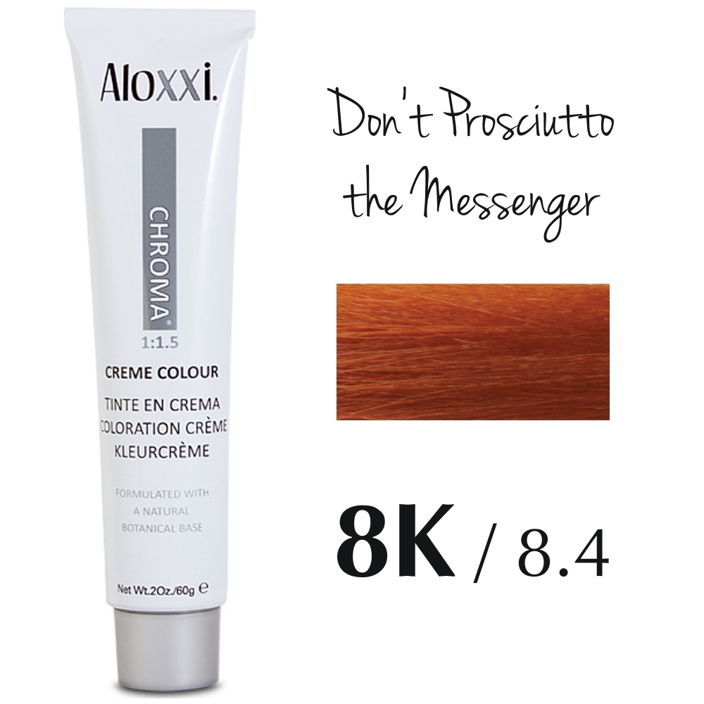 Перманентна боя за коса Chroma - 8K - Don't Prosciutto the Messenger 60 гр ALOXXI