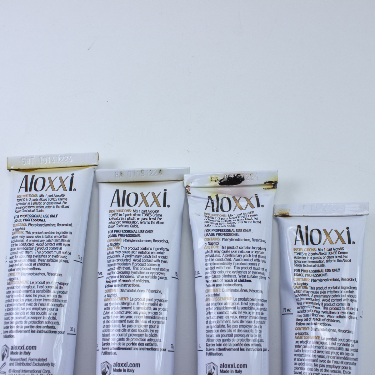 Безамонячна боя за коса Aloxxi Tones - 1N - Intrigue on the Spanish Steps 60 гр - с дефект на тубата – снимка 1